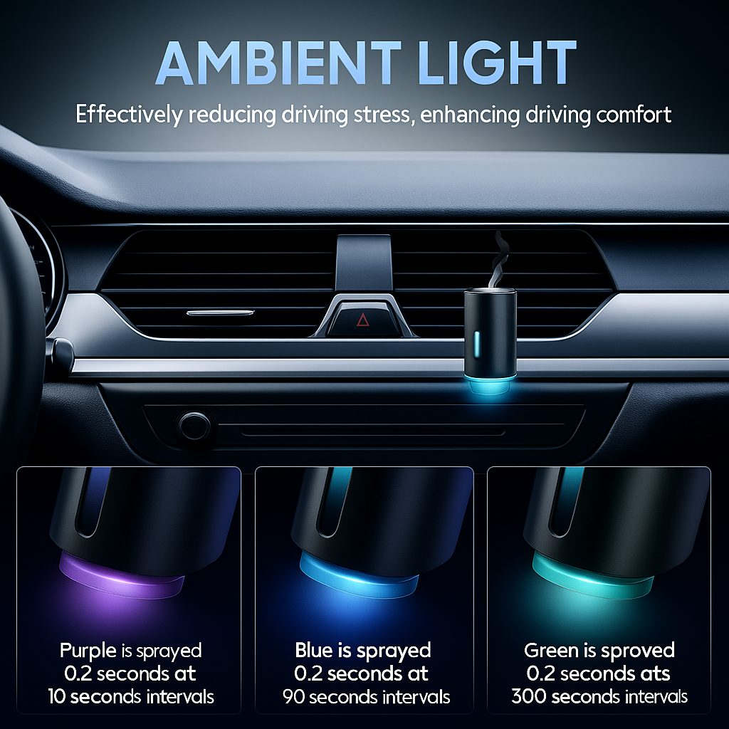MistPilot Electric Car Air Freshener