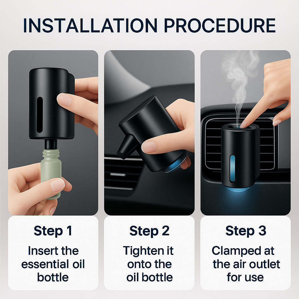MistPilot Electric Car Air Freshener